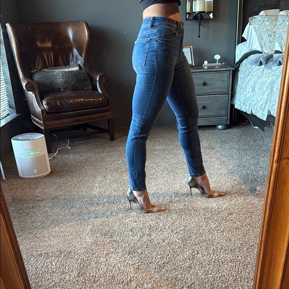 DL1961 Florence Ankle Instasculpt Mid Rise Skinny Sz 29 EUC - Picture 3 of 8